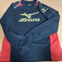 MIZUNO ジュニア　長袖シャツ ブラック スポーツウェアのサムネイル