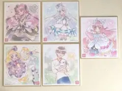 ラ*ネ様 プリキュア色紙アート７　￼￼５枚セット