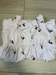 gelato pique ジェラートピケ チェリー柄カップインワンピース