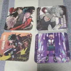 ヒロアカ ジャンプ展 アートコースター 4点セット(9)