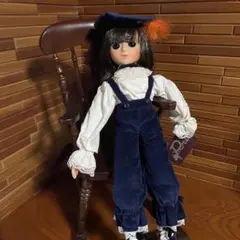 美品　Lサイズ男の子　セキグチ　幻のプランタン人形＆おさるのジョージ　昭和レトロ 美品 Lサイズ男の子 セキグチ 幻のプランタン人形＆おさるの