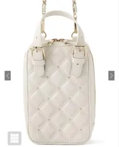 GRL キルティングミニショルダーバッグ dd488