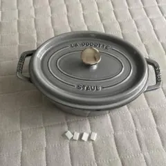 Staub オーバルココット 23cm グレーのサムネイル