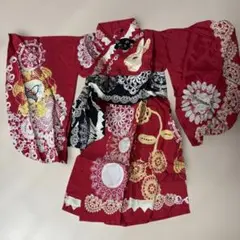 即納✨犬の袴✨犬用本格袴セット エンジ 扇柄 SM 扇柄 西陣織 金襴 犬服 即納✨犬の袴✨犬用本格袴セット エンジ 扇柄 SM 扇柄 西陣織 金襴 犬