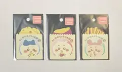 ちいかわ ハチワレ 古本屋 もぐもぐ本舗 ステッカー 3点セット