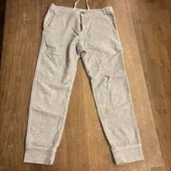 FOB グレー ジョガーパンツ ウエストドローストリング