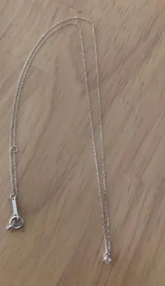 K10WGダイヤモンドネックレス