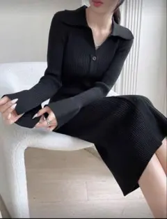 SHEIN ブラックワンピース 2着