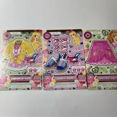 スプリングシャワートップス ウエッジソール ピンクフラワースカート