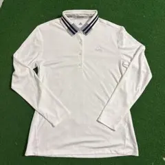 adidas レディース ゴルフ 長袖ポロシャツ