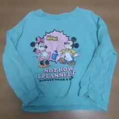 しまむら　リトシー　ディズニー　トレーナー