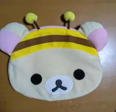 コリラックマ ハニー＆スマイル ふんわりぬいぐるみポーチ