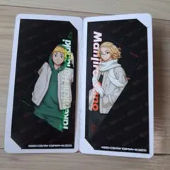 東京リベンジャーズ　タケミチ　マイキー キャラクターグッズ　シール