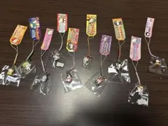 ⑨ご当地 ハローキティ ストラップ 根付け 原宿など　10個まとめて