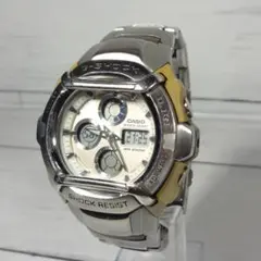 CASIO G-SHOCK メタルバンド デジアナ 電池新品 動作〇程度〇のサムネイル