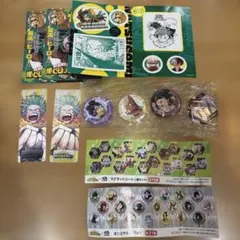 僕のヒーローアカデミア　ステッカー　缶バッジセット