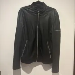 ZARA ブラック ライダースジャケット