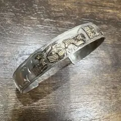 インディアンジュエリー バングル TA BEGAY（ナバホ族） レトロ‼︎