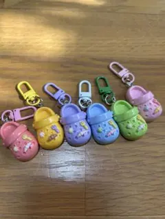 クロックス風チャーム 6色セット