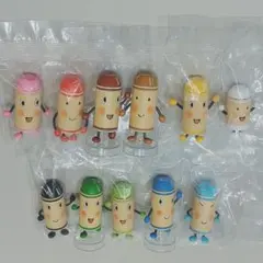 ならぶんです。くれよんのくろくん ガチャ カプセルトイ コンプリート 全11色