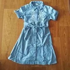 GAPKids 半袖デニムワンピース 6-7歳