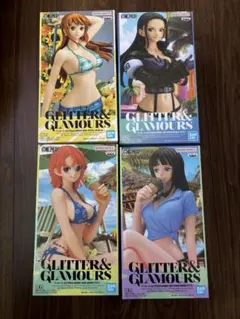 ワンピース GLITTER&GLAMOURS ナミ ロビン 4体セット - メルカリ