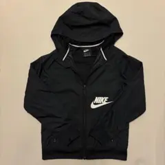 Nike ブラック フード付きウインドブレーカー