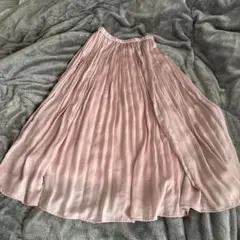 ピンク　プリーツ　ロングスカートのサムネイル