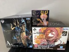 一番くじ ワンピースEX カイドウ モモの助 魂豪示像 3体セット