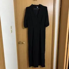 パンツドレス　オールインワン　結婚式　フォーマル