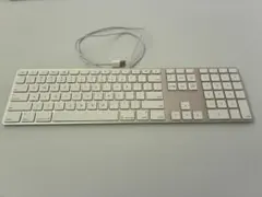 Apple純正 US配列 USB有線キーボード テンキー付 A1243