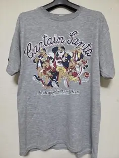 Captain Santa キャプテンサンタ/プリント半袖Tシャツ