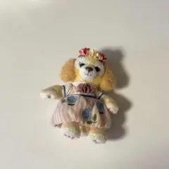 ダッフィー&フレンズ スプリング・イン・ブルーム クッキーアン ぬいぐるみバッジ