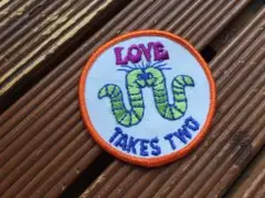 【70's LOVE ワッペン】ビンテージ
