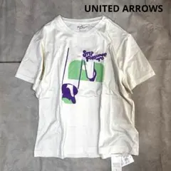 新品　ユナイテッドアローズ　コラボ　Tシャツ　半袖　コットン　トップスのサムネイル