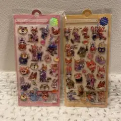 24h以内発送　ズートピア 立体シール ボンボンドロップシール　2枚セット