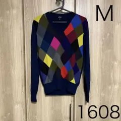 1608 paul smith ポールスミス アーガイルニットのサムネイル