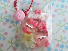 ガチャ詰め風ポーチ キーホルダー デコパーツ ハンドメイド　キャンディバック