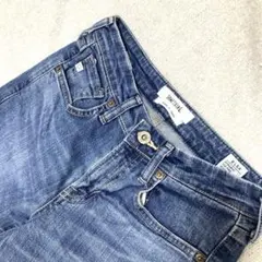 【美品】SOMETHING LISA ストレート ストレッチ デニム25