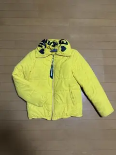 イエローフード付きジャケット