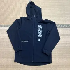 アンダーアーマー製 フルジッパージャケット Lサイズ黒　storm機能