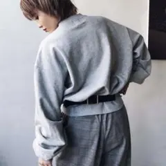 Ameri VINTAGE ペイズリー ベルト ベルト ガチャベルト ネイビー ペイズリー柄 クローム ツーフェイス 全