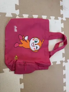 Asahi Soft Drinks ピンクトートバッグ　ドキンちゃん
