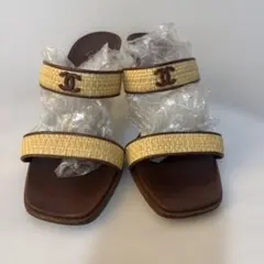 CHANEL ミュール　サンダル　美品のサムネイル