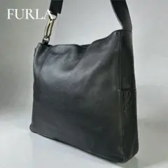 FURLA フルラ ワンショルダー レザー ブラック 肩掛け 通勤通学
