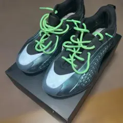 adidas バスケットボールシューズ ブラック グリーンのサムネイル