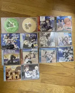 ストライクウィッチーズ・ブレイブウィッチーズ　CD14点