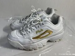 Fila フィラ スニーカー　ホワイト　24.5cmのサムネイル