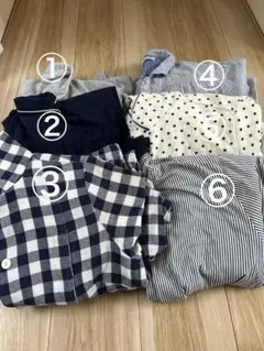 マタニティ パジャマ 6セット 犬印 西松屋 出産 入院 産前産後　授乳