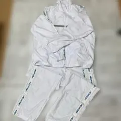 本日最終値下げ！　CRU クルー　ホワイト ナイロンジャケット セットアップ